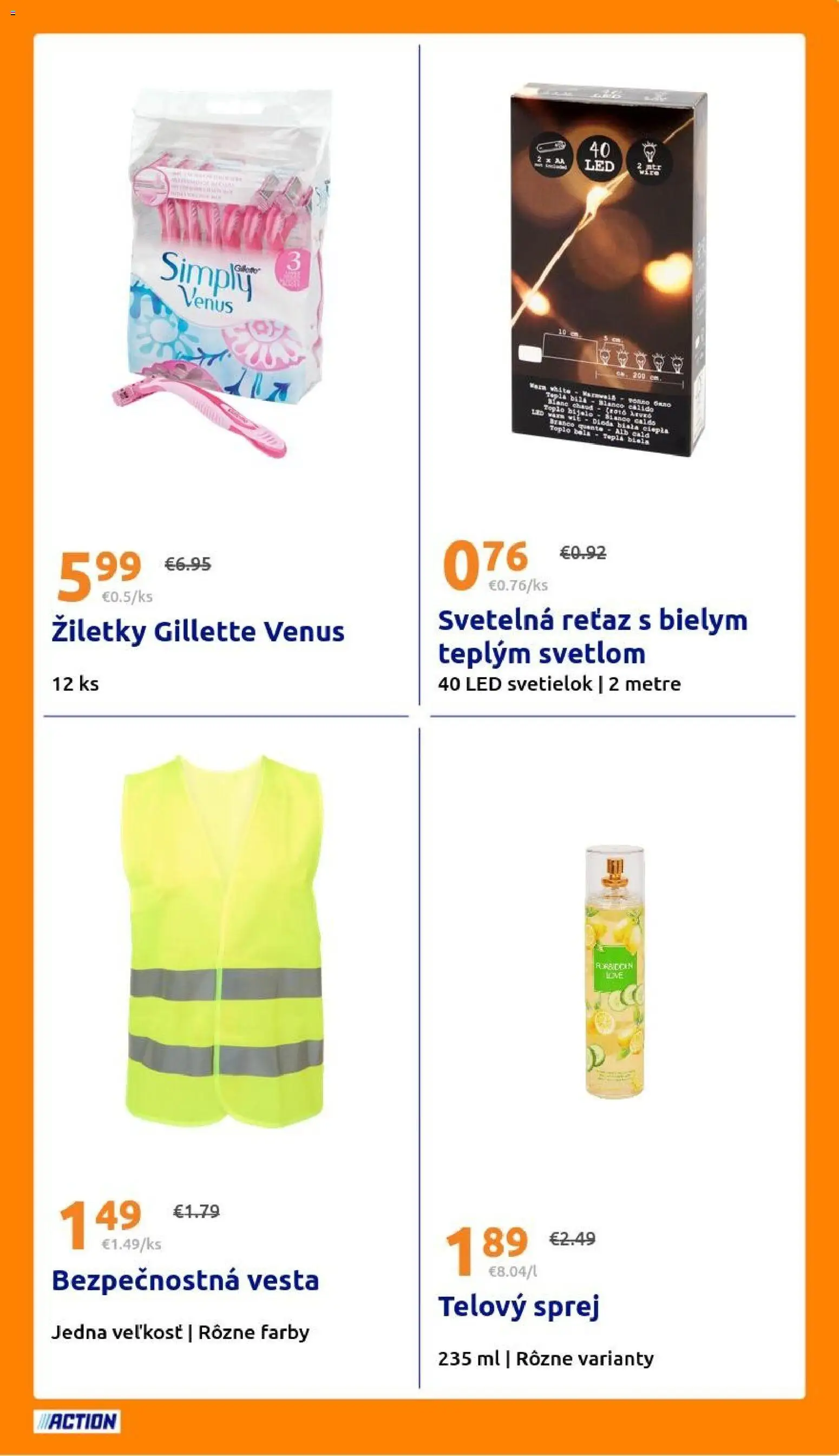 Nové Action akcie – leták je platný od 12.11.2025 | Strana: 19 | Produkty: Led, Vesta