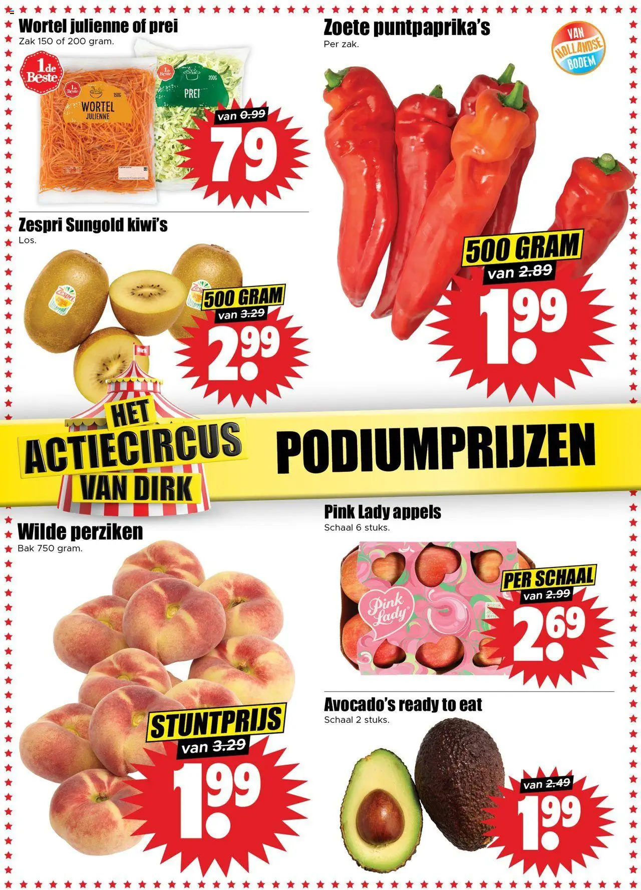  | Pagina: 10 | Producten: Appels, Kiwi, Schaal, Zak