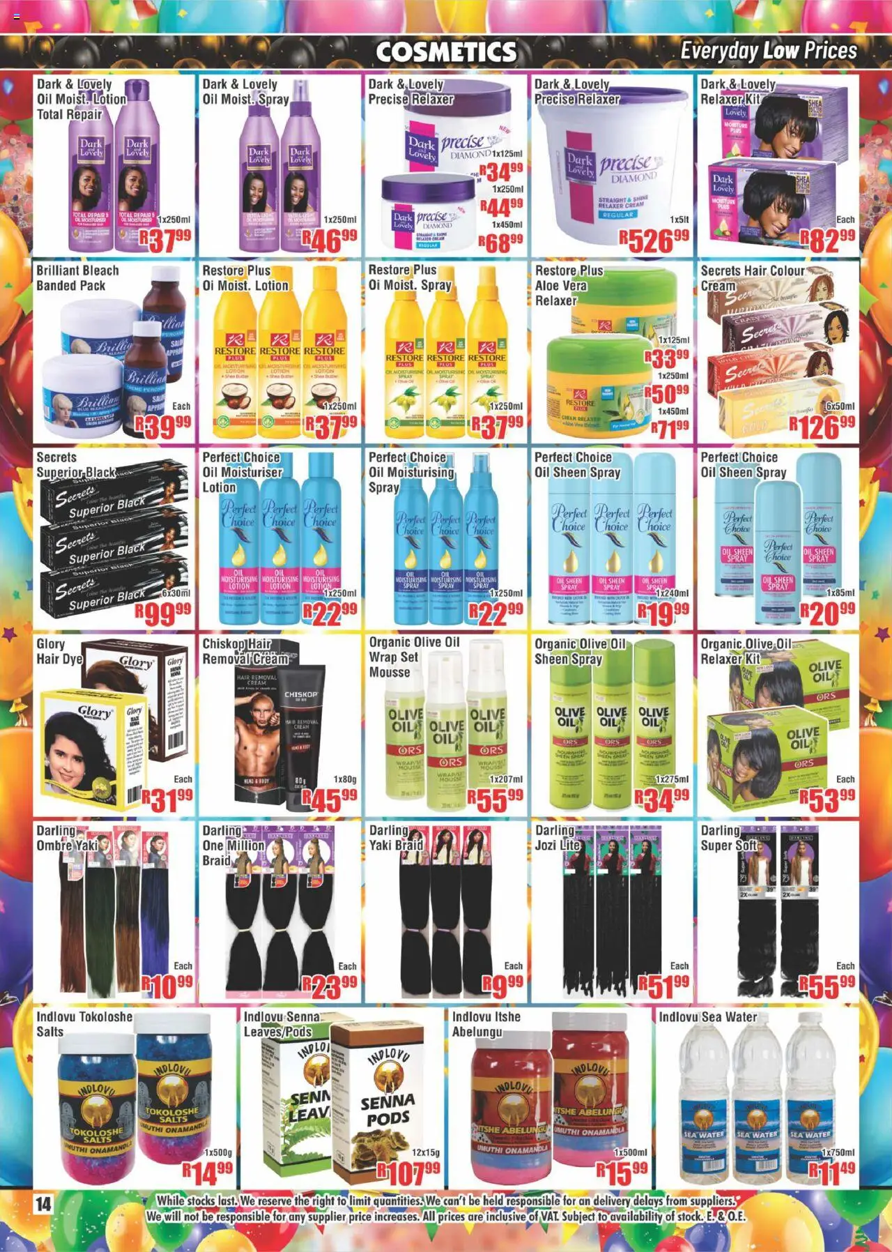 New Devland catalogue – valid from 09.10.2025 | Page: 14 | Products: Bleach, Butter, Water, Lotion