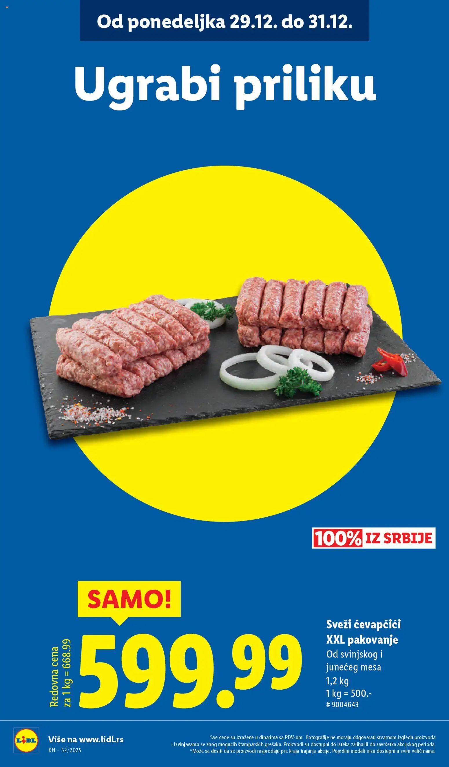 Lidl katalog - važi od 25.12.2025 | Strana: 10 | Proizvode: Pakovanje