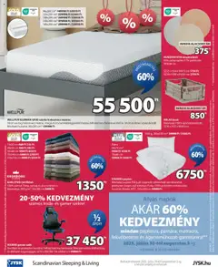 JYSK akciós ujság - amely érvényes a következő dátumtól: 30.07.2025 | Oldal: 24 | Termékek: Törölköző, Gamer szék, Tányéralátét, Szék
