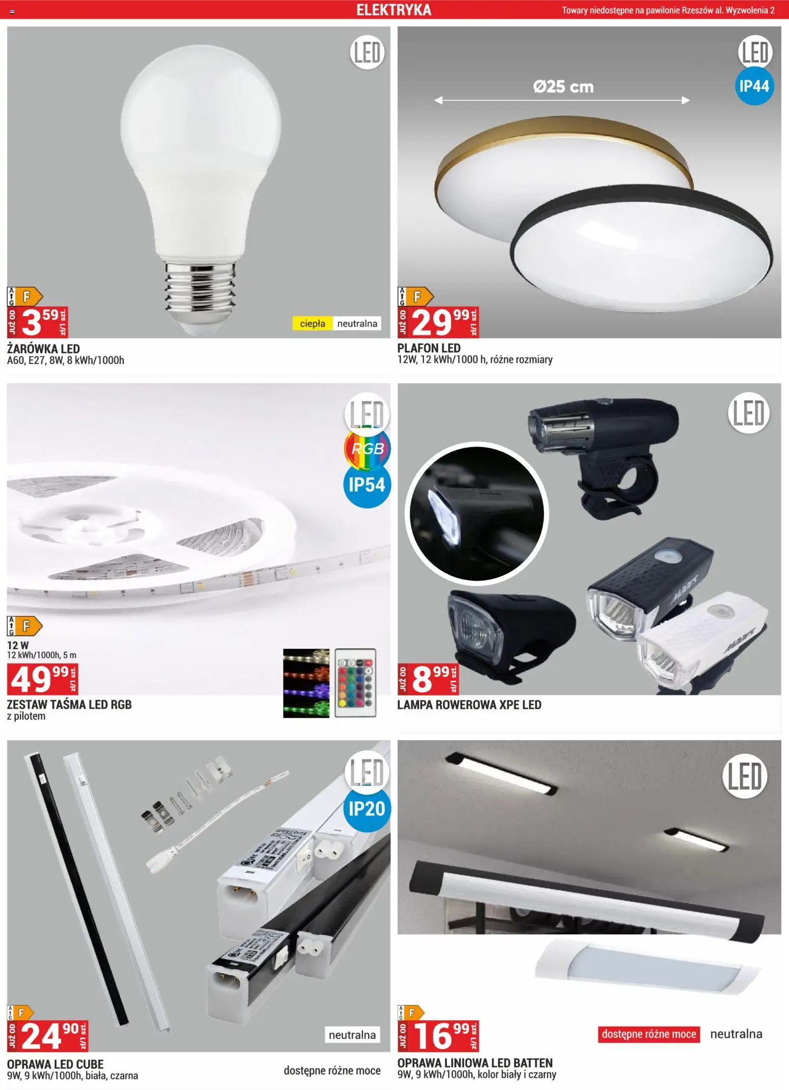 Merkury Market Gazetka od 01.11.2025 | Strona: 5 | Produkty: Lampa, Taśma LED