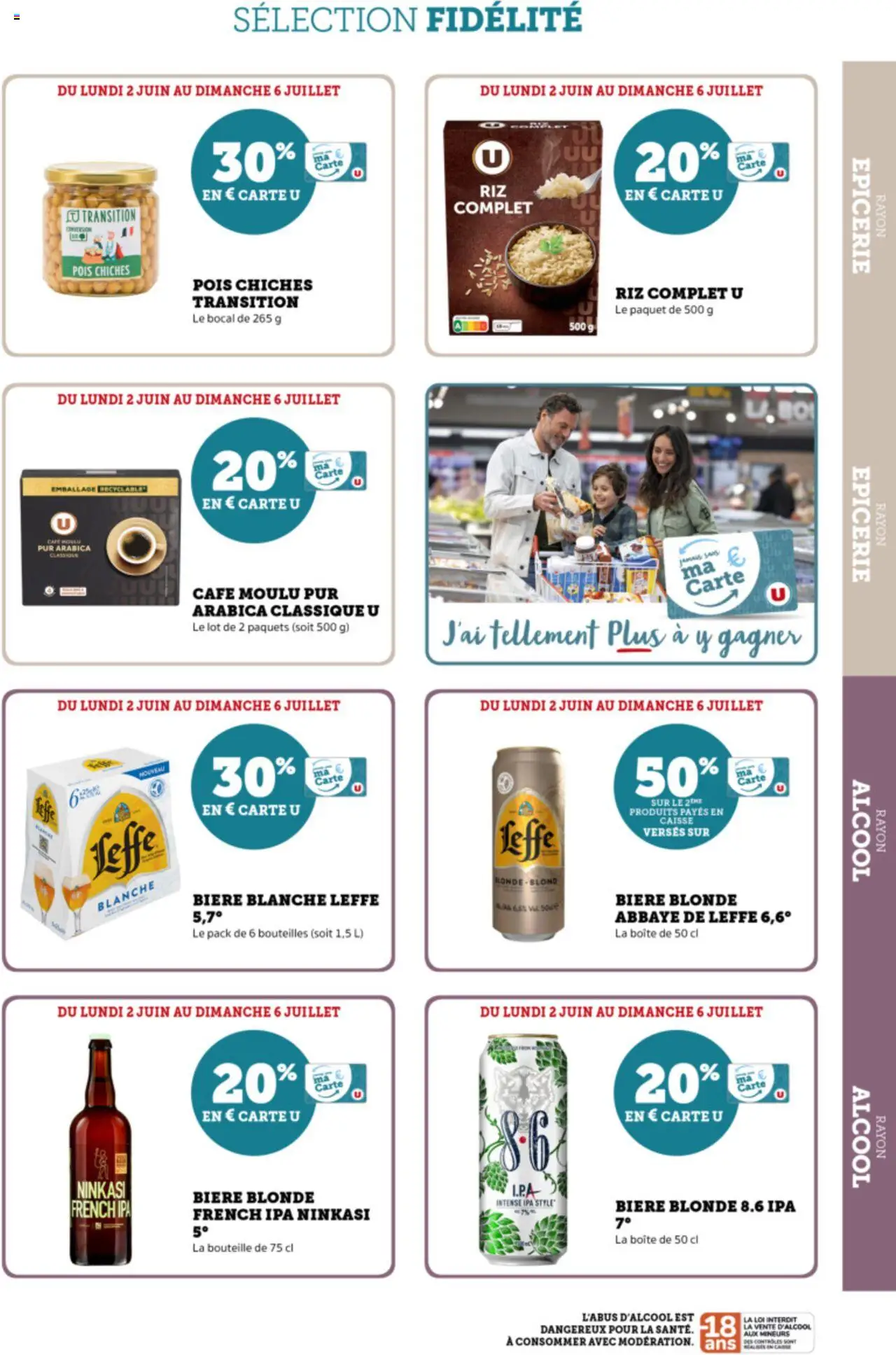  | Page: 23 | Produits: Alcool, Bière blonde, Pois, Riz