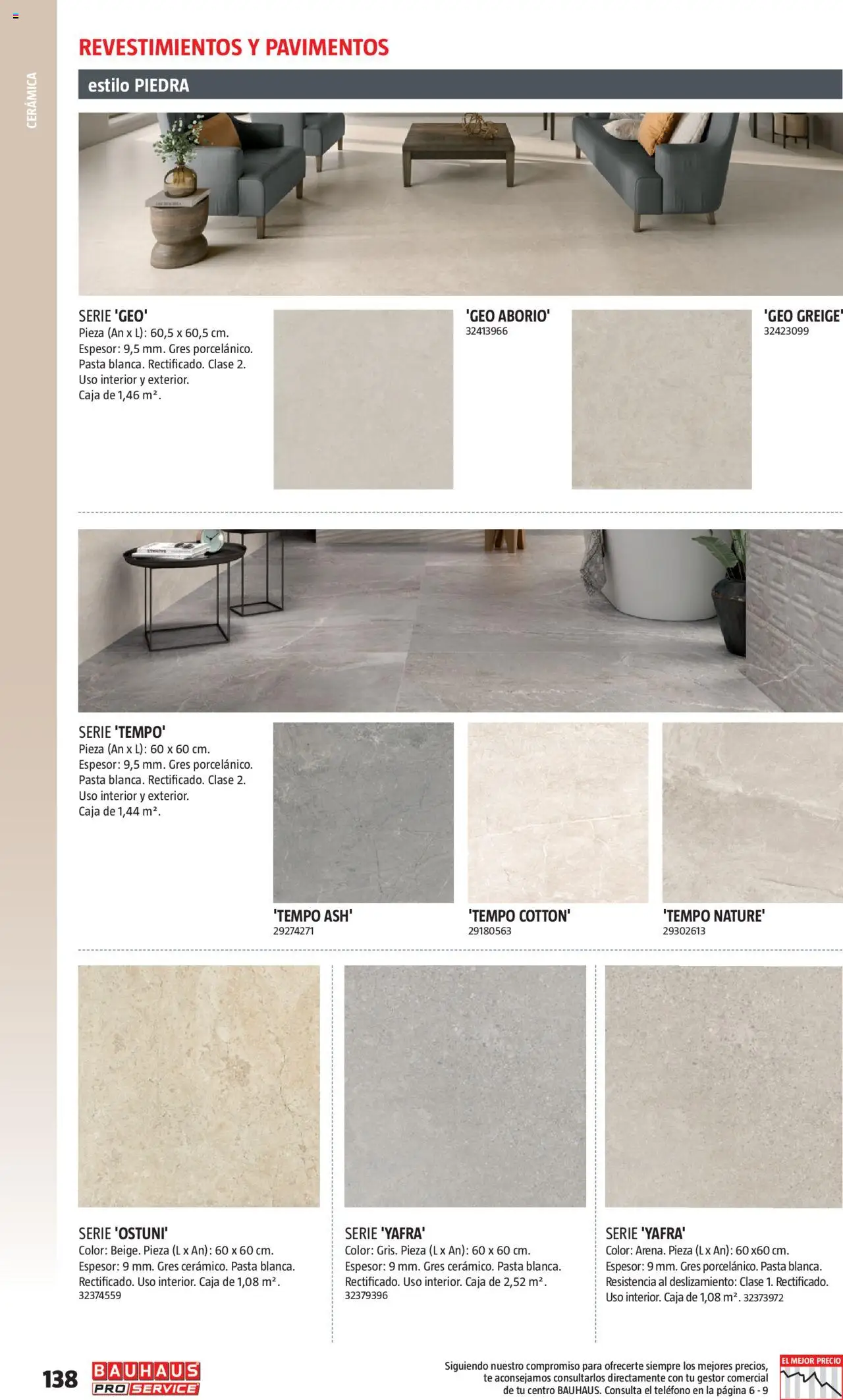 Bauhaus - ProService  │ válido desde el 24.02.2025 | Página: 138 | Productos: Pasta, Té, Teléfono, Caja