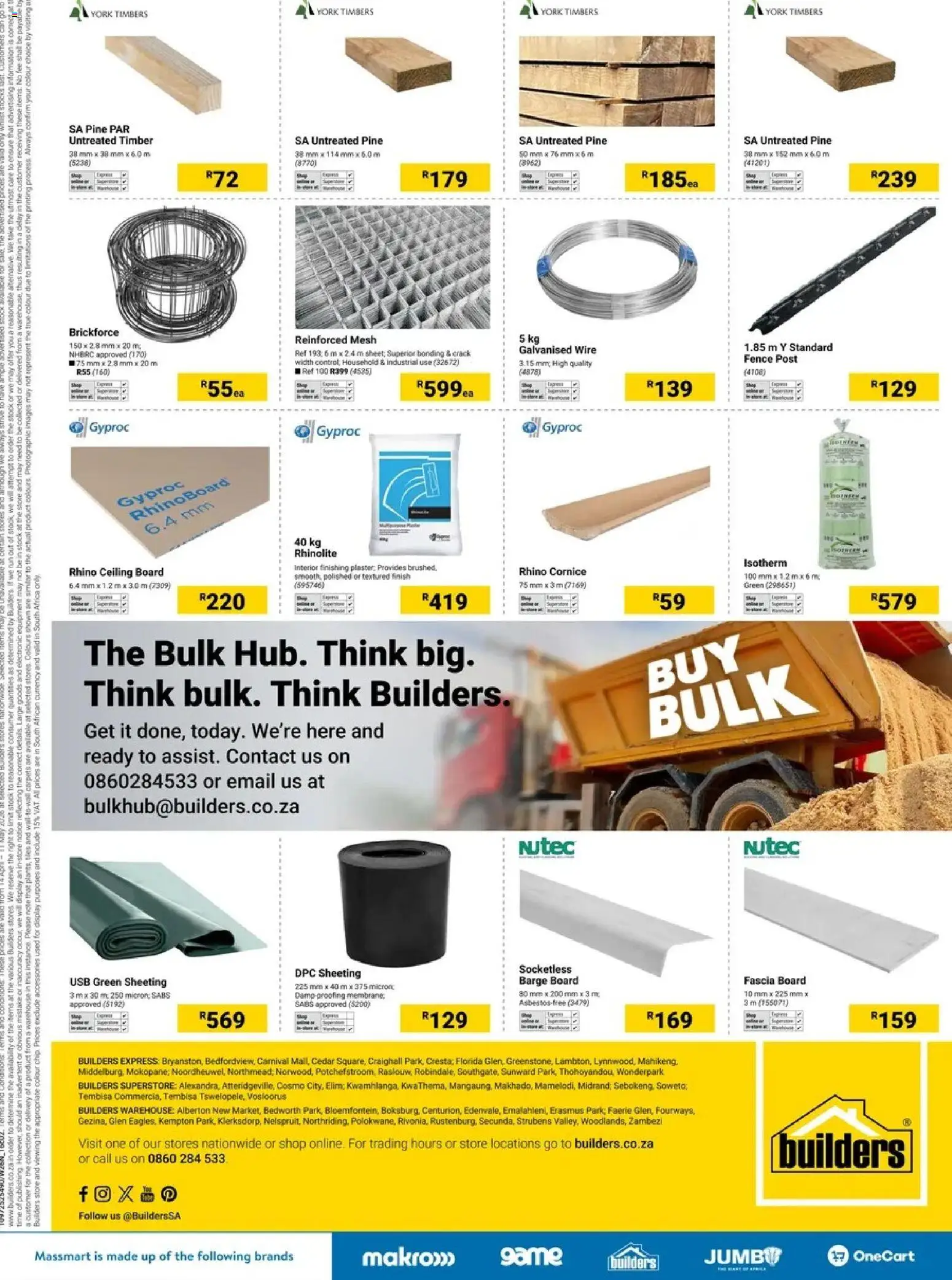 New Builders catalogue – valid from 14.04.2026 | Page: 8 | Products: Hat, USB, Stock
