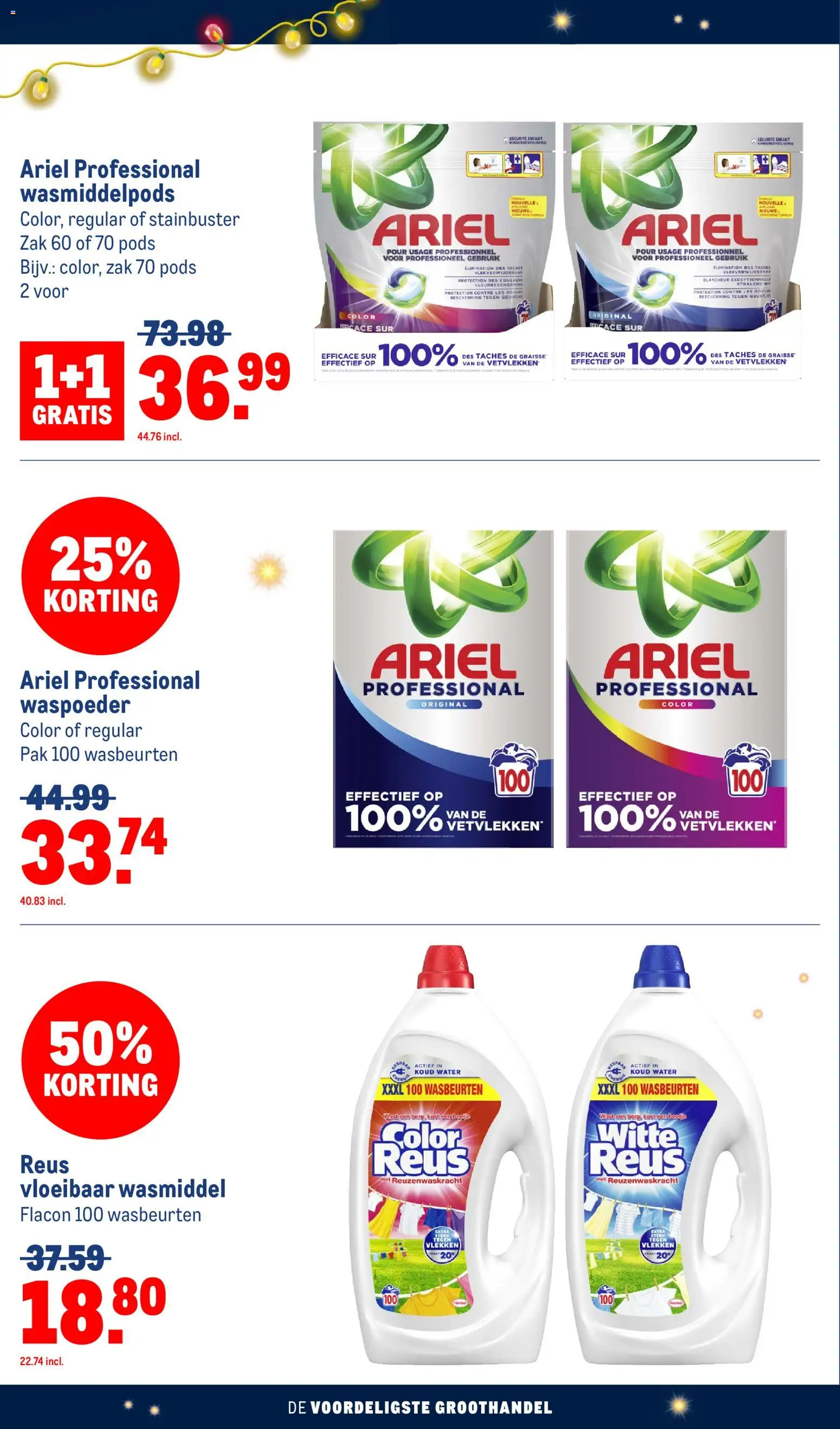 {H1} | Pagina: 100 | Producten: Wasmiddel, Zak, Festék