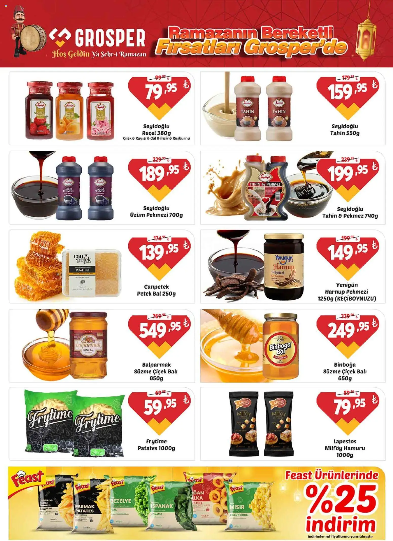 Grosper Katalog - 27.02.2026 tarihinden itibaren geçerlidir | Sayfa: 7 | Ürünler: Çilek, Keçiboynuzu, Kuşburnu, Mısır