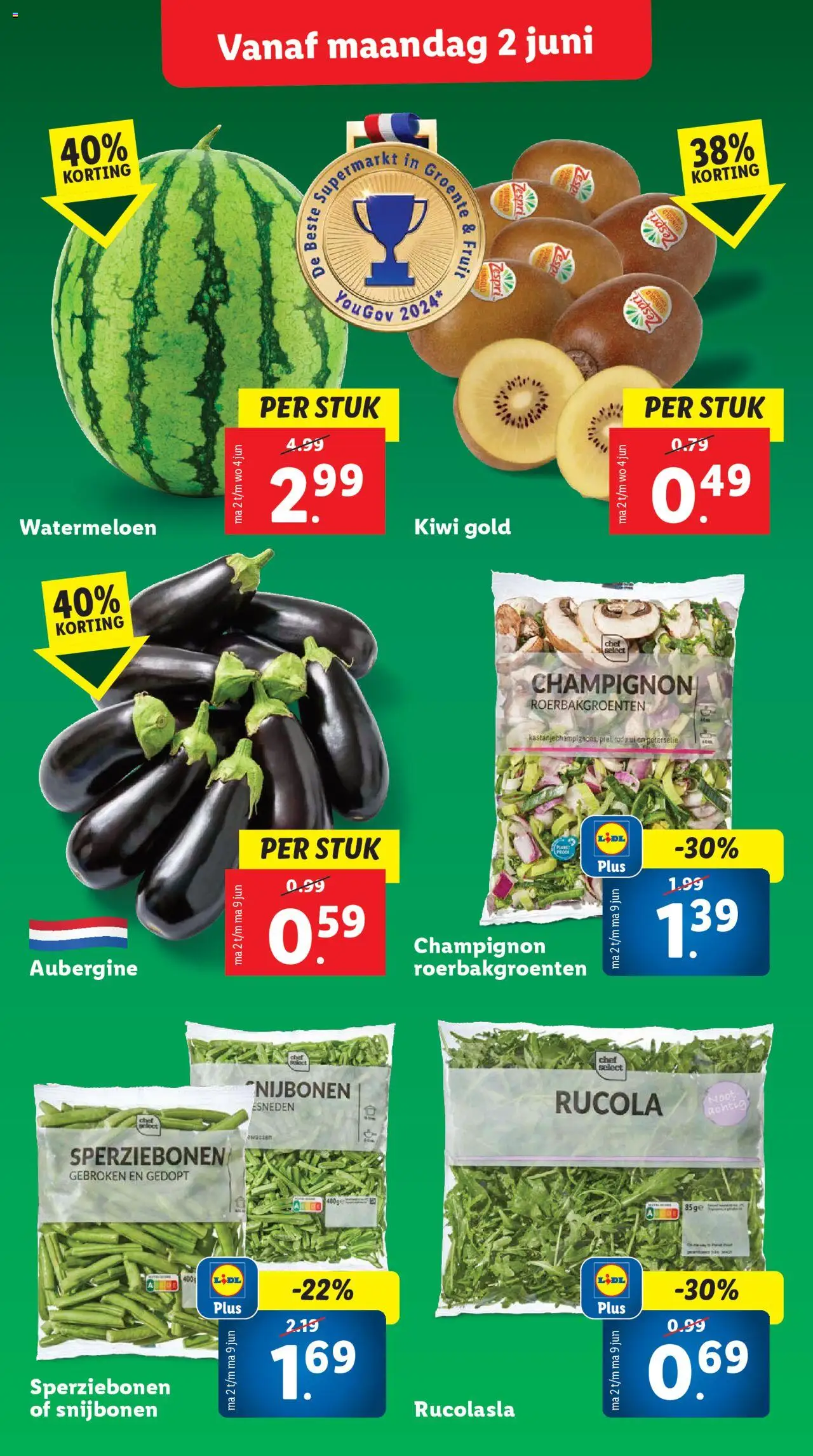  | Pagina: 3 | Producten: Champignon, Rucola, Antipasti, Watermeloen