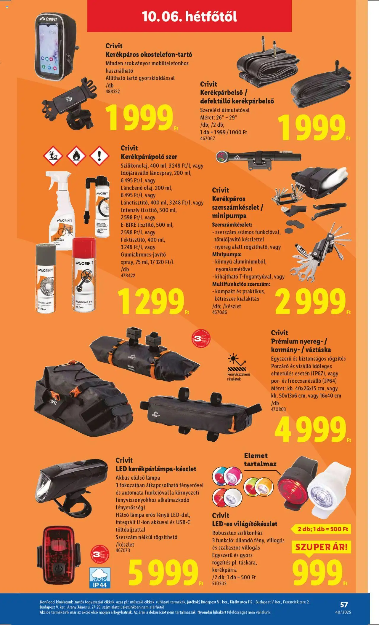 Lidl akciós ujság - amely érvényes a következő dátumtól: 02.10.2025 | Oldal: 57 | Termékek: Játékok, Smartphone, Lámpa