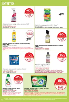  | Page: 42 | Produits: Citron, Bergamote, Vinaigre, Gants