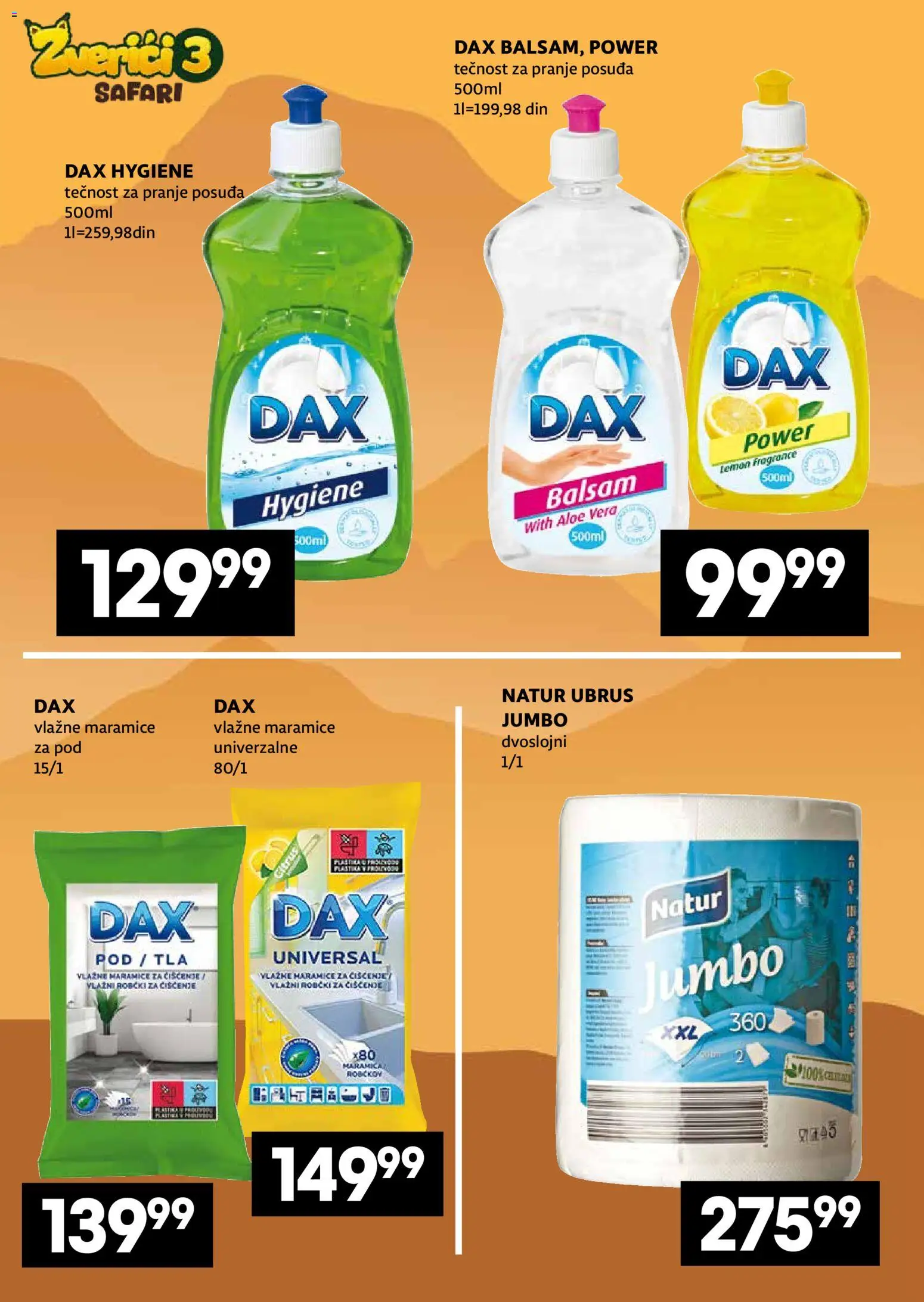 Roda katalog - važi od 30.03.2026 | Strana: 14 | Proizvode: Ubrus, Vlažne maramice