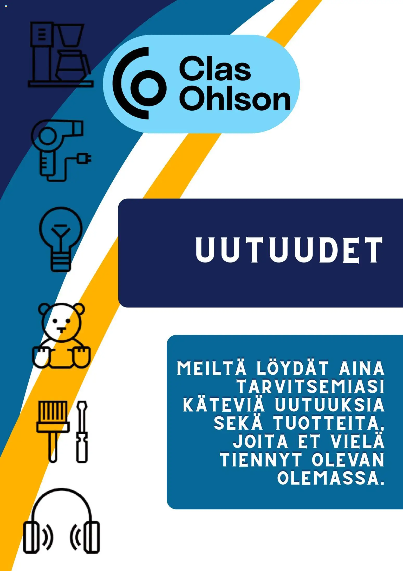 Clas Ohlson tarjoukset – voimassa 15.04.2026 alkaen | Sivu: 1