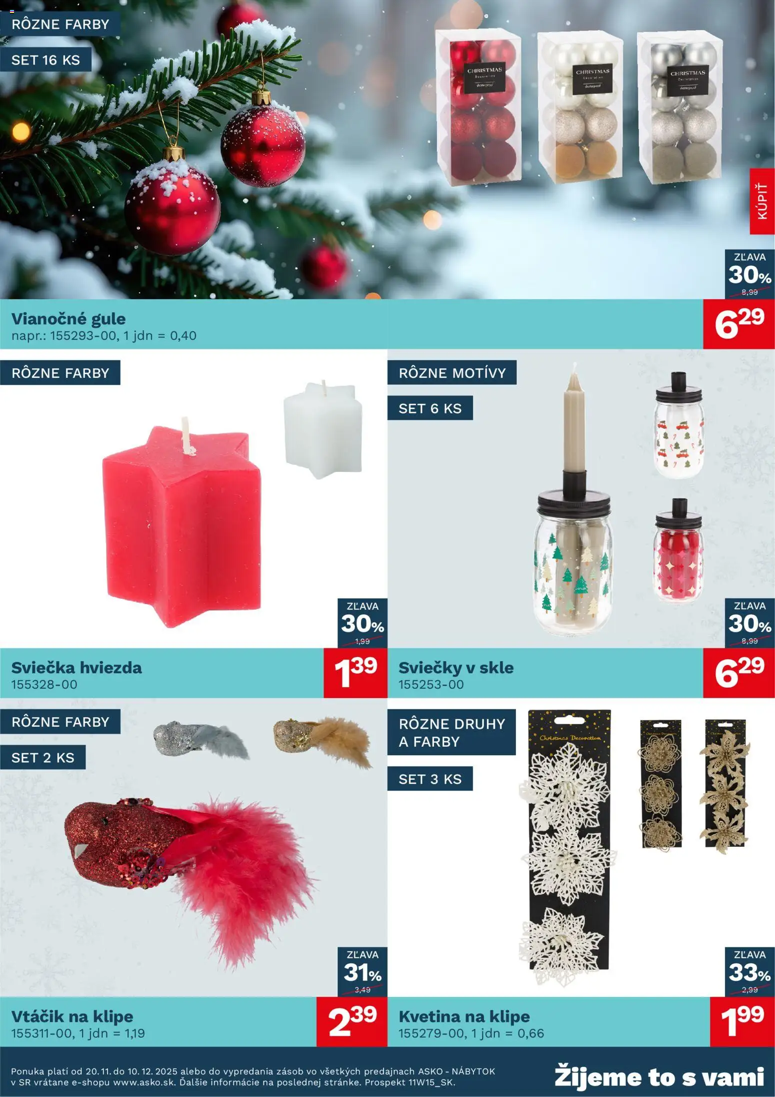 Nové ASKO nábytok akcie – leták je platný od 20.11.2025 | Strana: 2