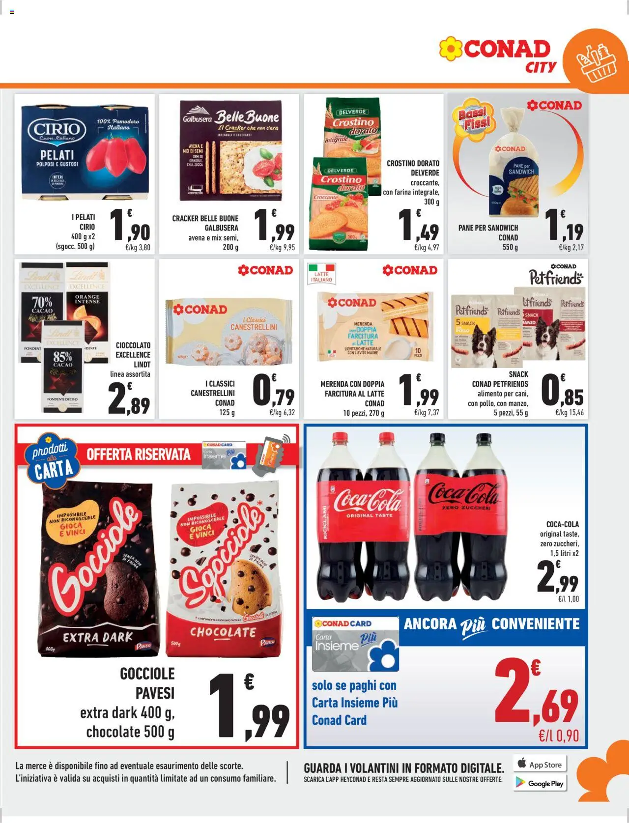 Volantino Conad del 12.09.2025 | Pagina: 5 | Prodotti: Pane, Cioccolato, Pollo, Olio