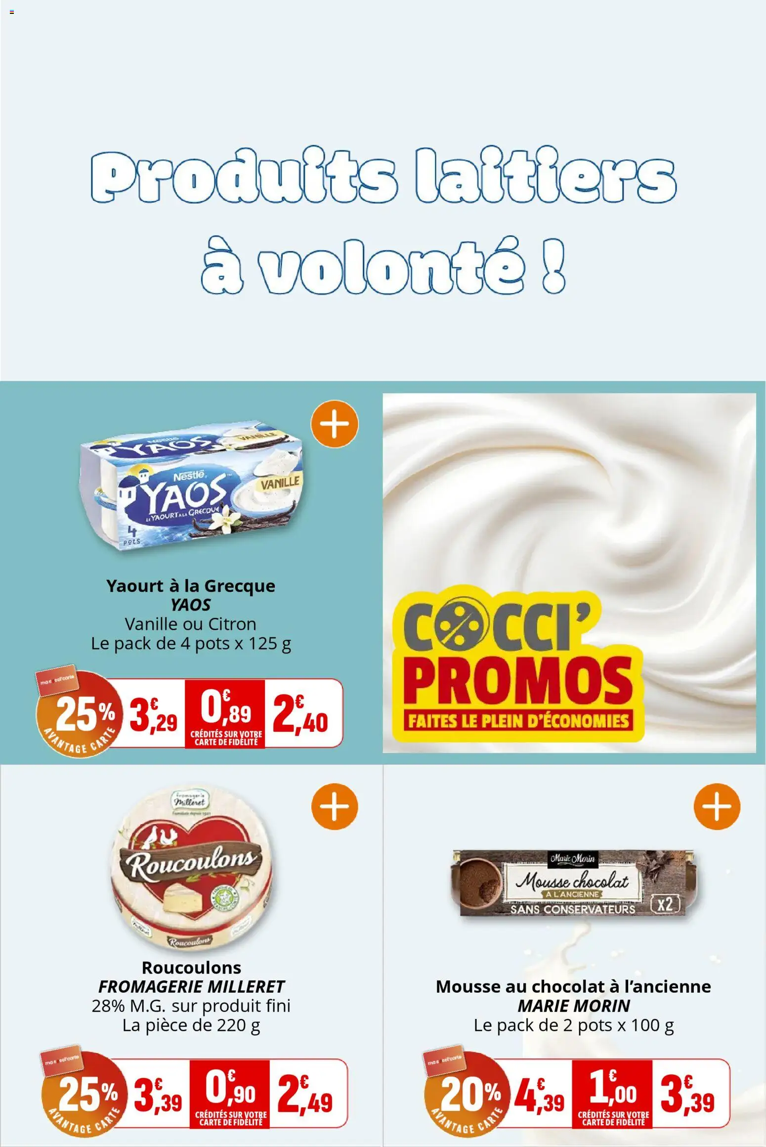 {H1} | Page: 5 | Produits: Citron, Mousse, Yaourt à La Grecque, Yaourt