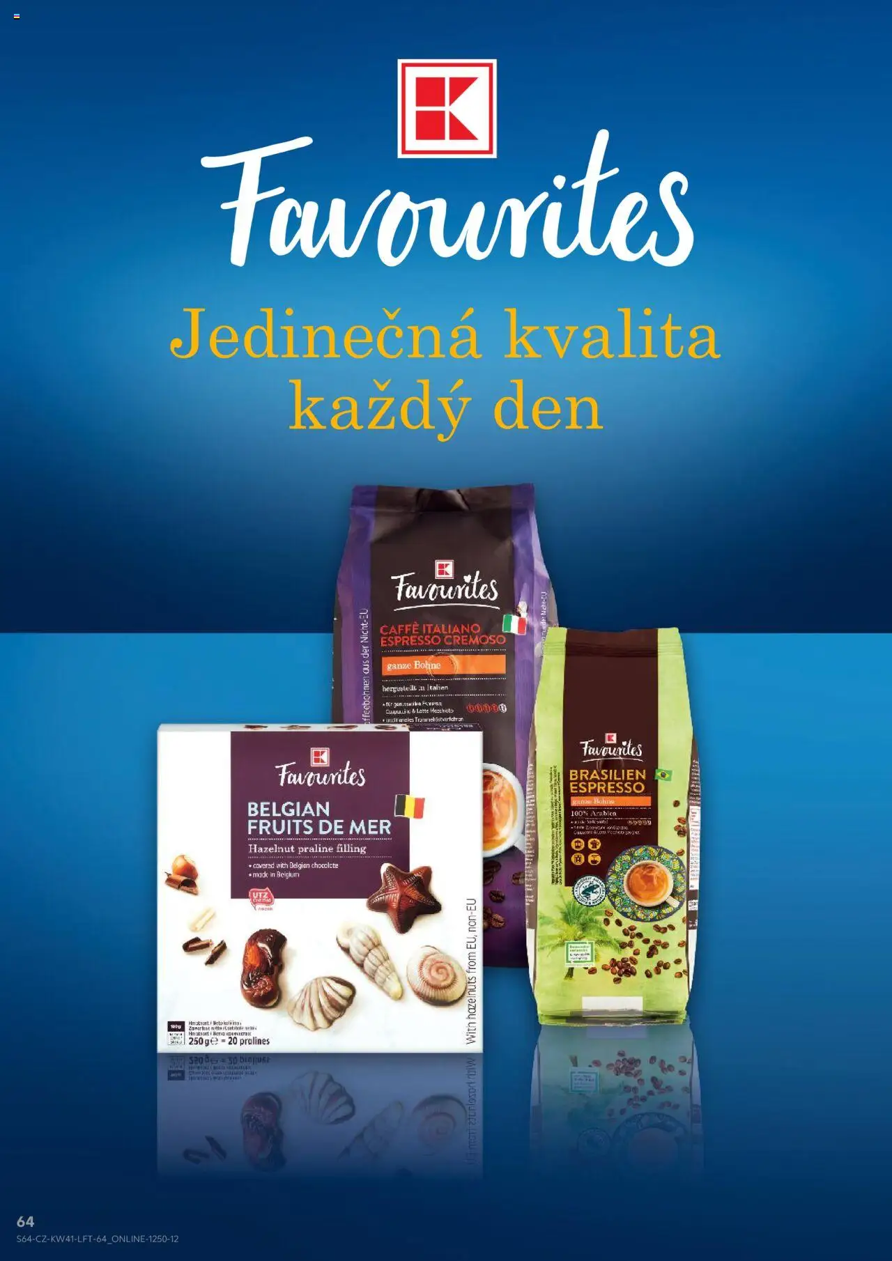 Kaufland leták - Praha 4 od 08.10.2025 | Strana: 64 | Produkty: Cappuccino
