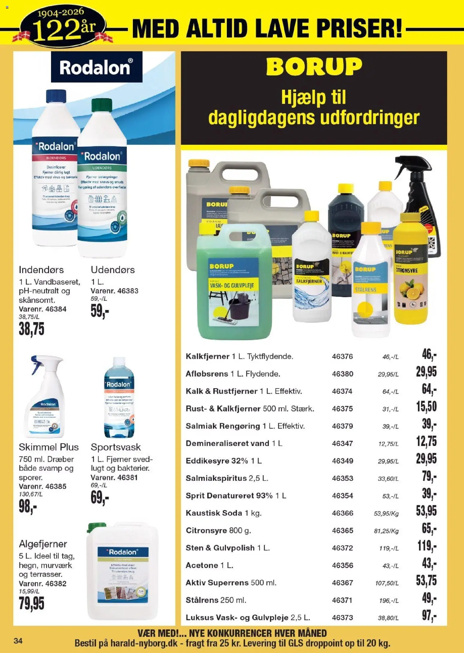 Harald Nyborg tilbudsavis – gyldig fra 12.03.2026 | Side: 38 | Produkter: Parfume, Svamp, Te