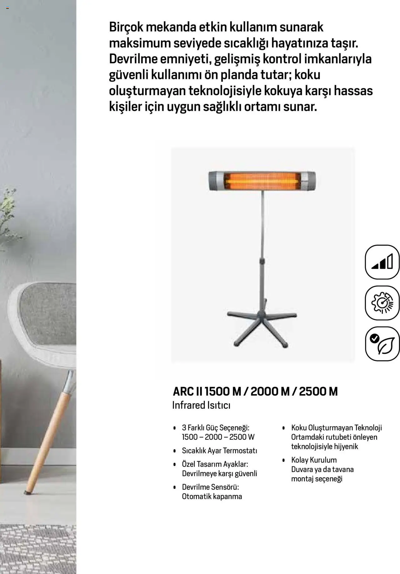 Arçelik Katalog - Isıtıcı - 01.09.2022 tarihinden itibaren geçerlidir | Sayfa: 7