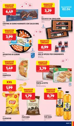 Anteprima del volantino VICI APERITIVO DI SURIMI, Aperitivo di surimi, 330 g valido a partire dal 30.03.2026 | Pagina: 23 | Prodotti: Spezie, Suino, Limone, Aperitivo