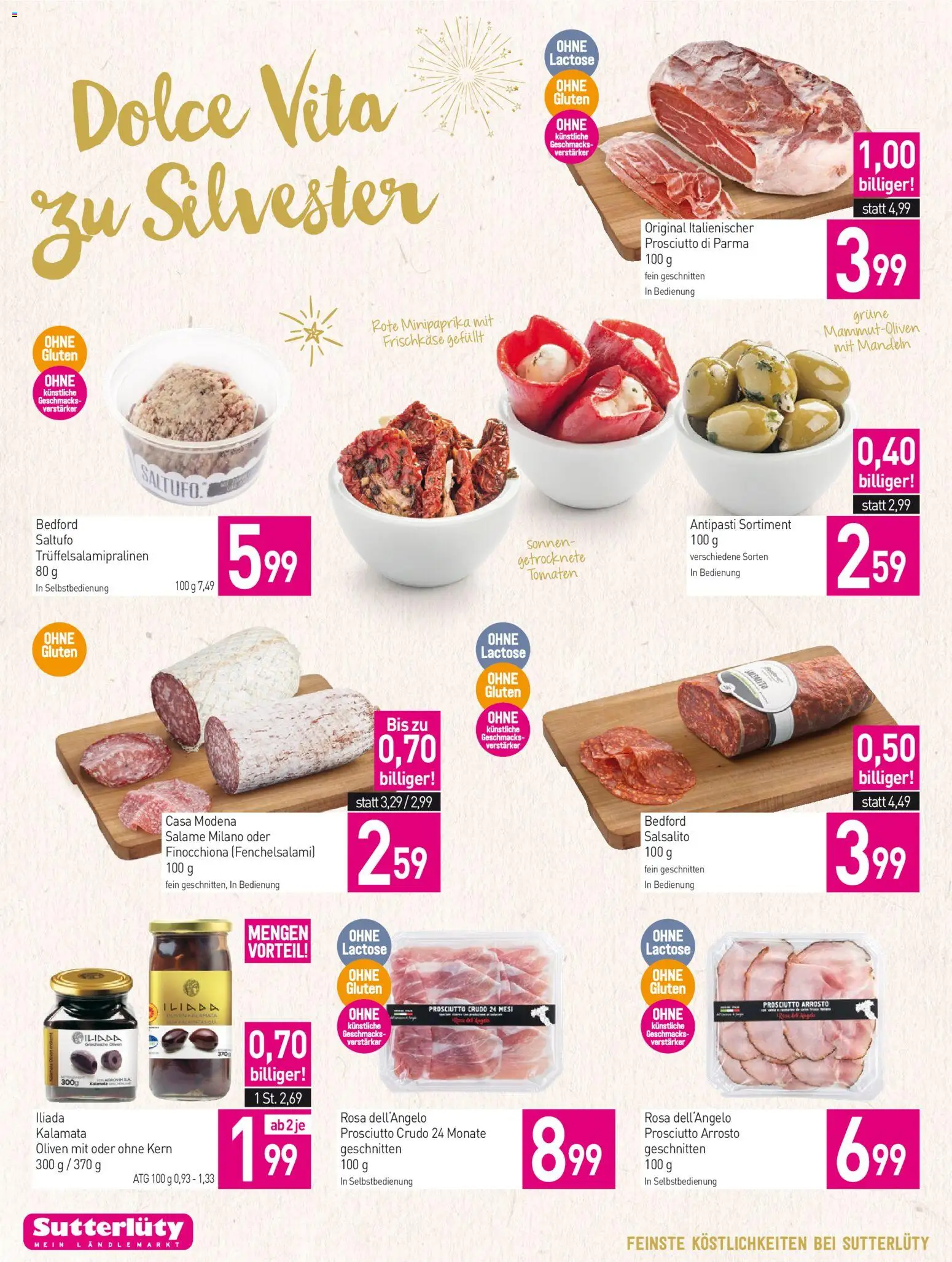 Sutterlüty Flugblatt gültig ab 27.12.2025 | Seite: 10 | Produkte: Szeder, Tomaten