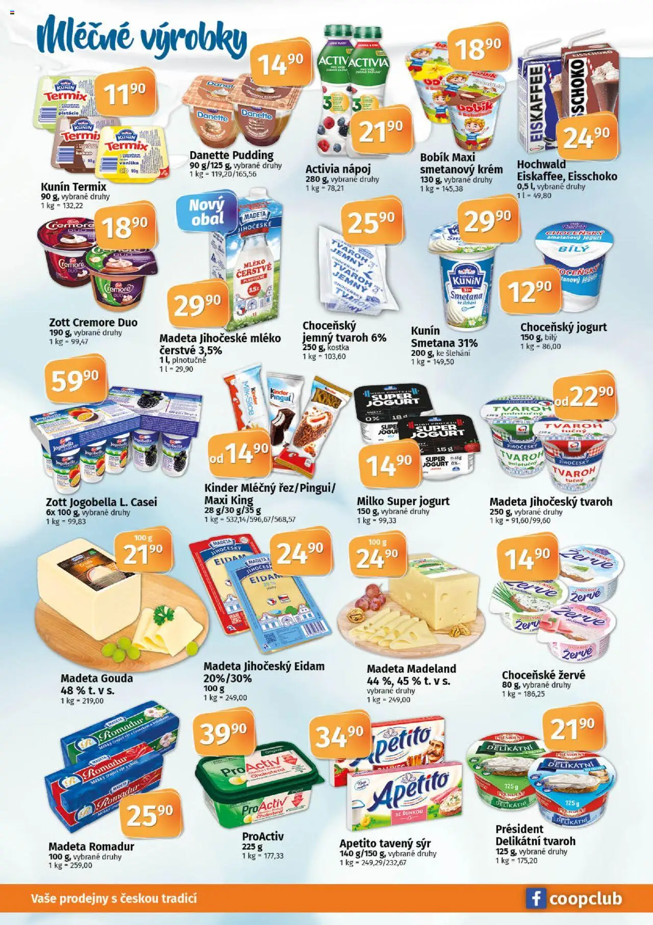 Coop leták - Tuty od 10.09.2025 | Strana: 4 | Produkty: Sýr, Pistácie, Eidam, Eiskaffee
