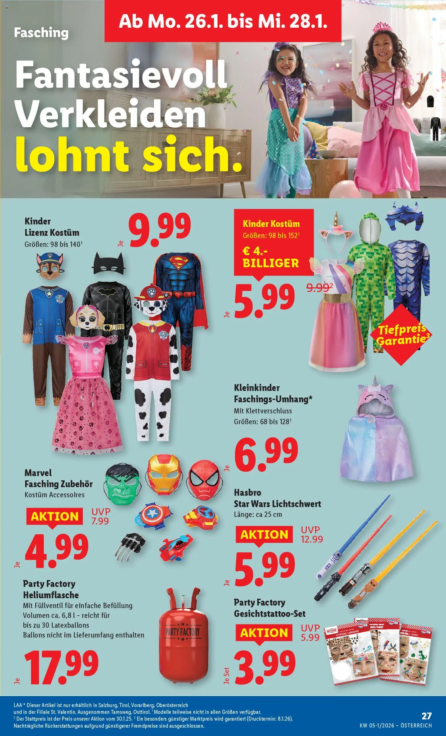 Lidl Flugblatt - Altenmarkt im Pongau, St. Johann im Pongau, Zell am See gültig ab 22.01.2026 | Seite: 33