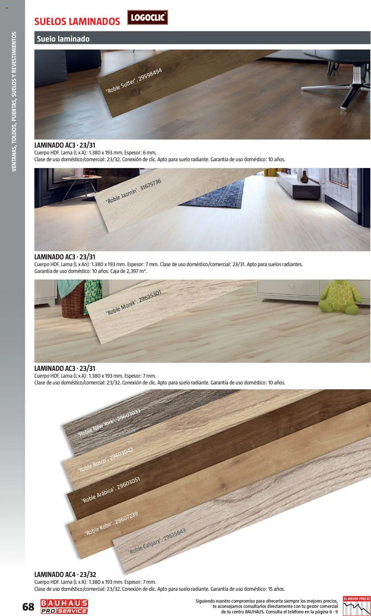 Bauhaus - ProService  │ válido desde el 24.02.2025 | Página: 68 | Productos: Té, Teléfono, Caja