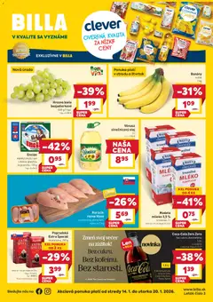 Billa leták platný od 14.01.2026