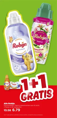 Plus - Folder week 5 - Voorbeeld van een folder van Plus, geldig van 28.01.2026 | Pagina: 20 | Producten: Wasverzachter, Robijn, Kan, Geur