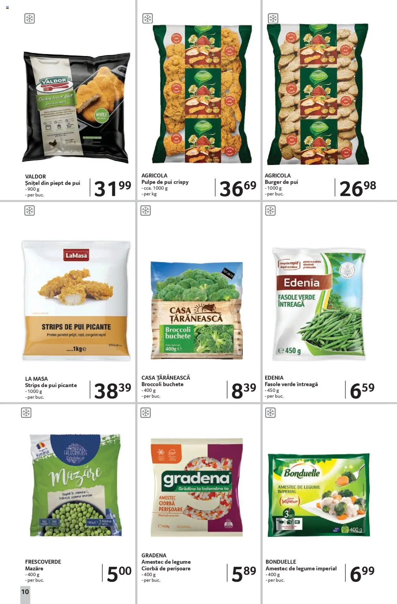 Catalog Selgros - Magazine Mici – valabil de la 22.08.2025 | Pagină: 10 | Produse: Mazăre, Hacıyatmaz Kedi Oyuncağı, Fasole verde, Legume