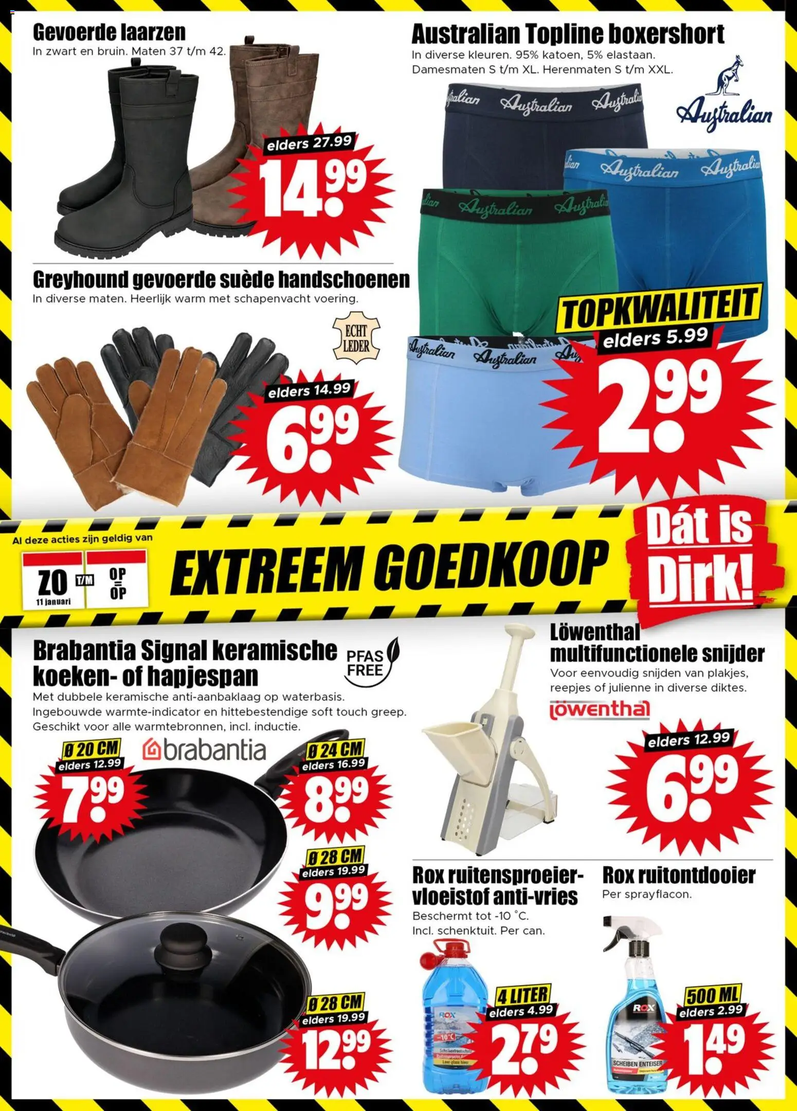 {H1} | Pagina: 28 | Producten: Laarzen, Snijder, Handschoenen