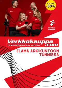 Katso Verkkokauppa tarjoukset voimassa alkaen 06.08.2025