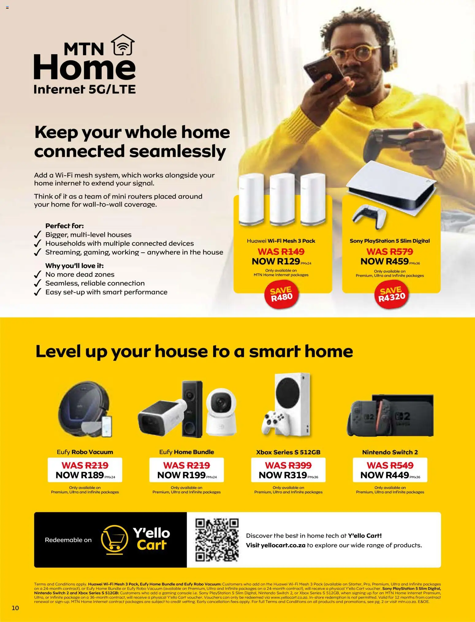 New MTN catalogue – valid from 07.11.2025 | Page: 10 | Products: Playstation, Xbox, Switch