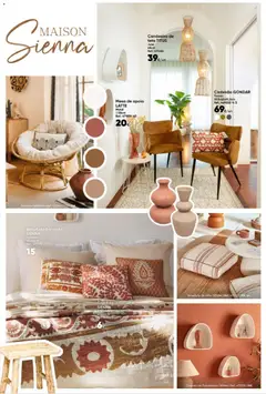 Pré-visualização Hôma Catálogo válido de 13.03.2026 | Página: 12 | Produtos: Candeeiro, Poltrona, Almofada, Mesa