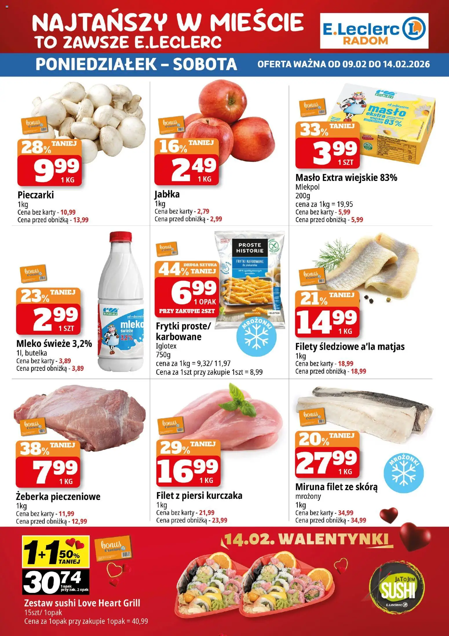 E.Leclerc Gazetka - Radom od 09.02.2026 | Strona: 2