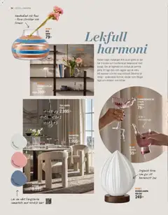 Mio erbjudanden - Förhandsvisning av reklamblad från butik Mio aktuell från 01.03.2026 | Sida: 34 | Produkter: Bordslampa, Ljus