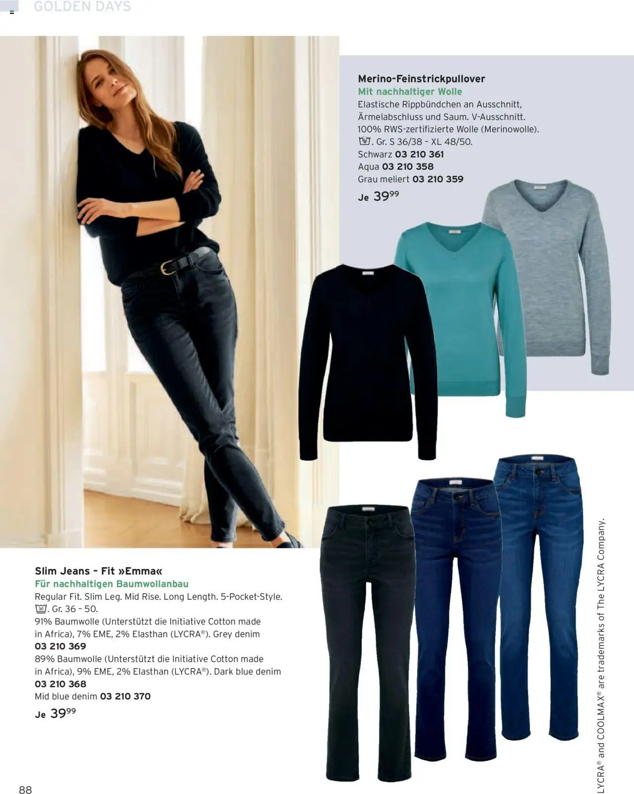 Katalog Tchibo Herbst – gültig ab 15.09.2025 | Seite: 88 | Produkte: Jeans