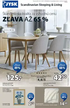 JYSK leták platný od 04.02.2026
