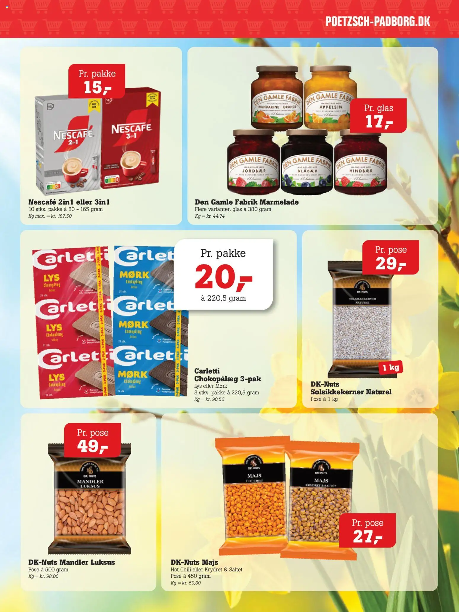 Poetzsch Padborg tilbudsavis – gyldig fra 26.02.2026 | Side: 3 | Produkter: Blåbær, Jordbær, Majs, Marmelade