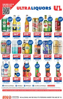 Ultra Liquors specials catalogue – valid from 01.11.2025 | Page: 4 | Products: Cider, Wine, Fish, Stock