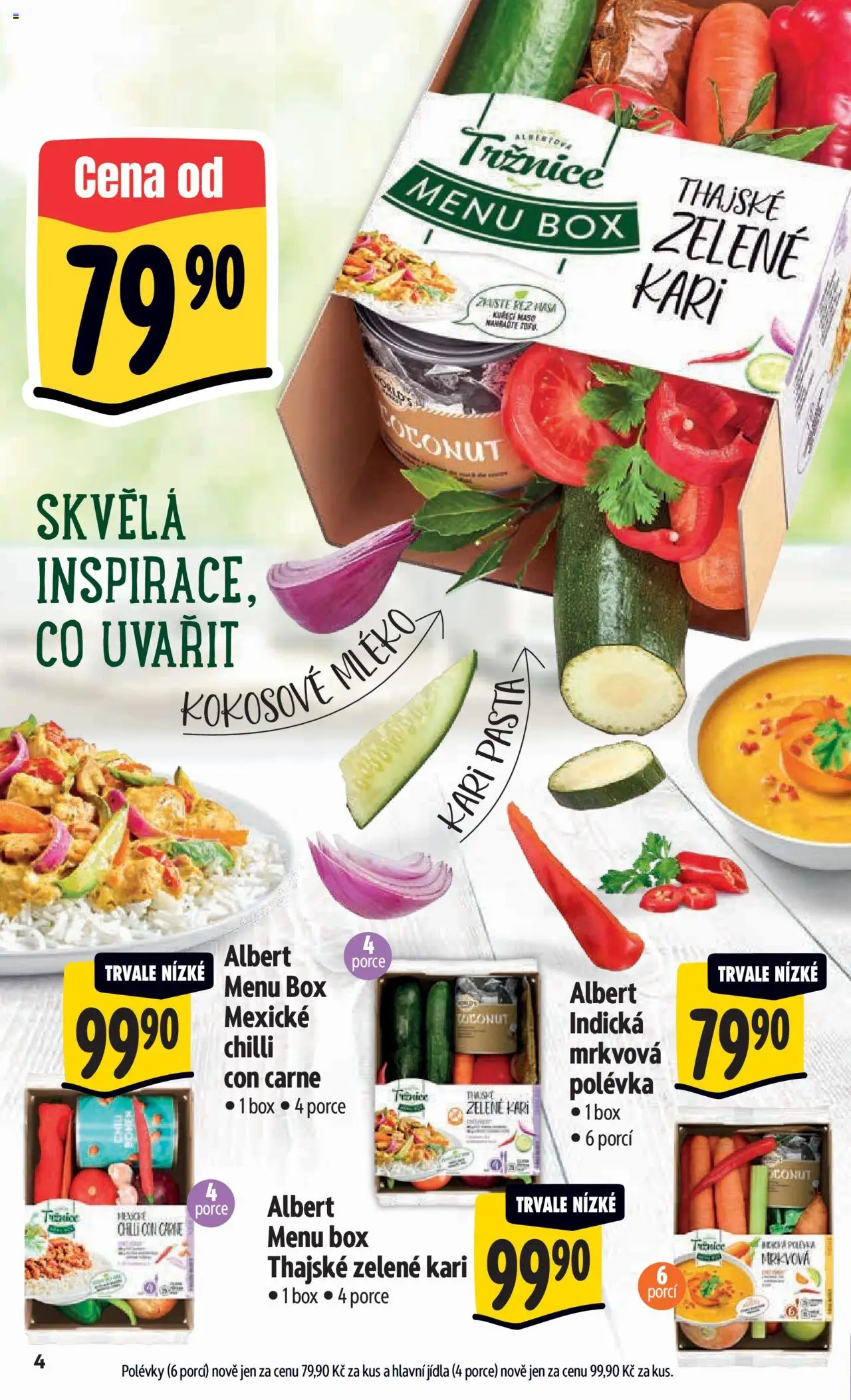 Albert leták - Strakonice od 10.09.2025 | Strana: 8 | Produkty: Box, Kari pasta, Chilli con carne, Maso