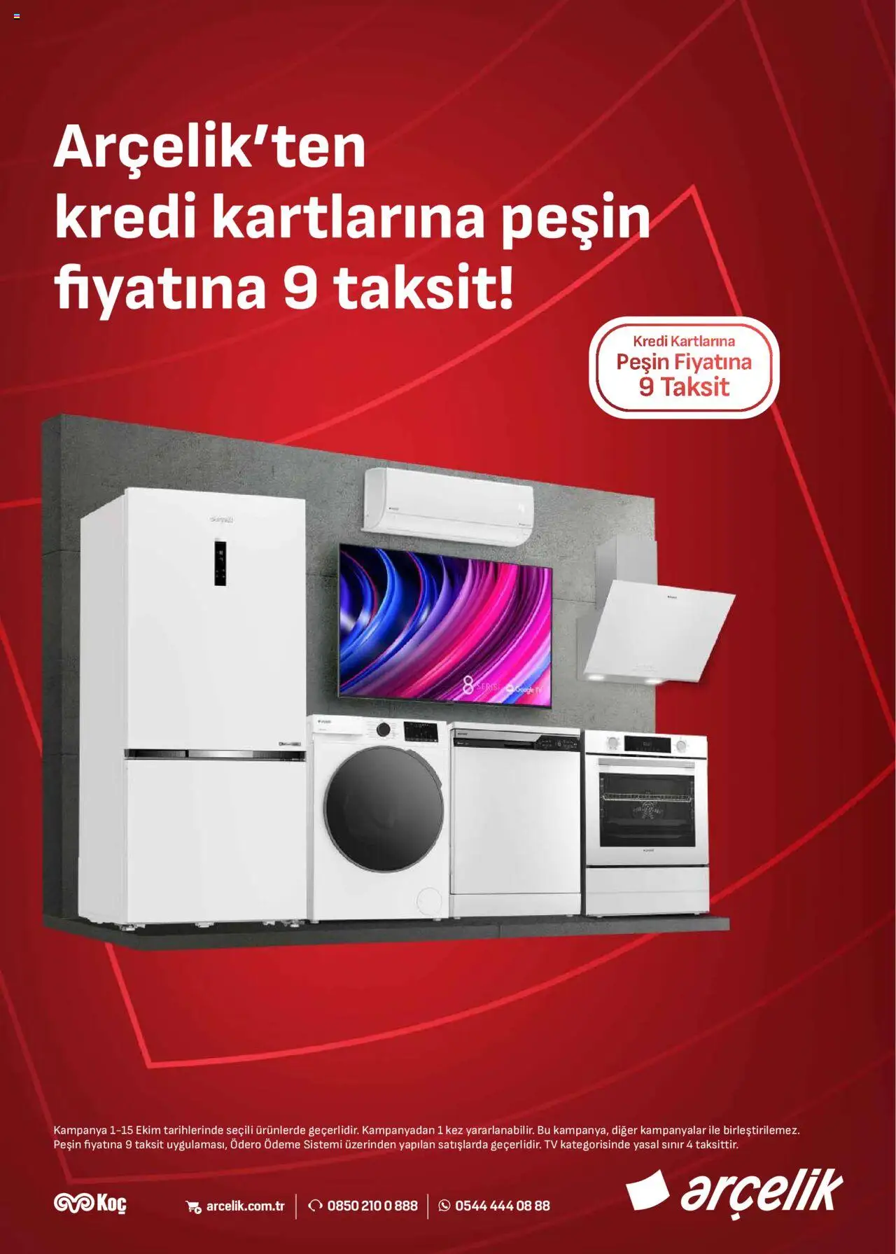 Arçelik Ankastre Kataloğu - 01.10.2025 tarihinden itibaren geçerlidir | Sayfa: 40 | Ürünler: TV