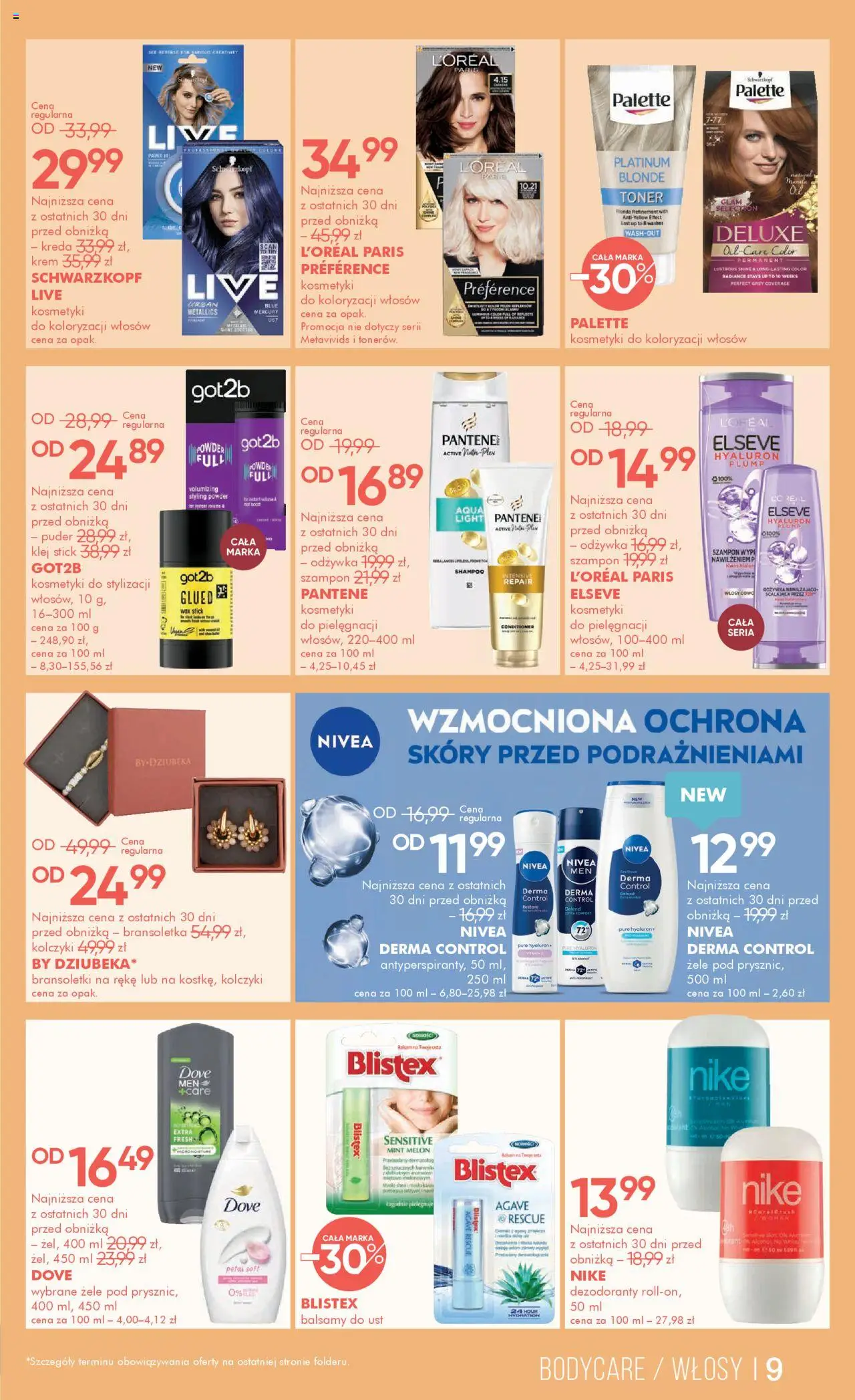 Super-pharm Gazetka od 04.08.2025 | Strona: 9 | Produkty: Melon, Bransoletka, Odżywka, Krem