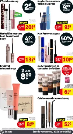 Maybelline mascara Volume Express, Mascara Volume Express - Voorbeeld van een folder van Kruidvat, geldig van 24.03.2026 | Pagina: 18