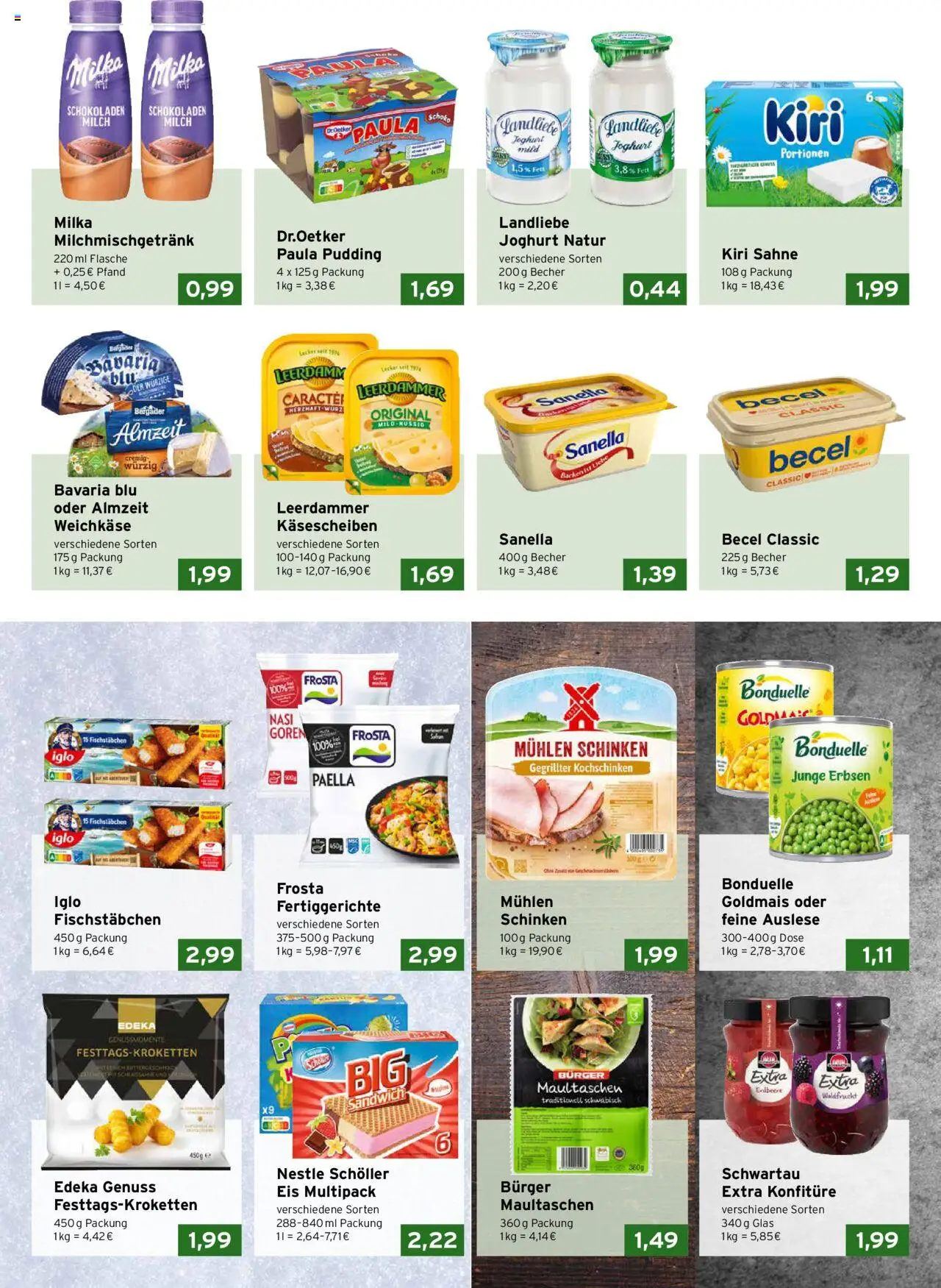 CAP Markt Prospekt – gültig ab 06.10.2025 | Seite: 2 | Produkte: Becel, Pudding, Frosta, Eis