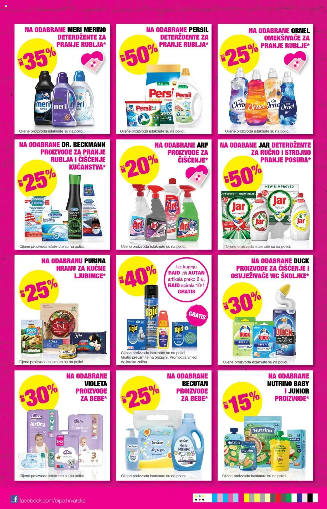 Bipa katalog | vrijedi od 07.08.2025 | Stranica: 7 | Proizvodi: Jar, Arf, Persil, Meri Merino