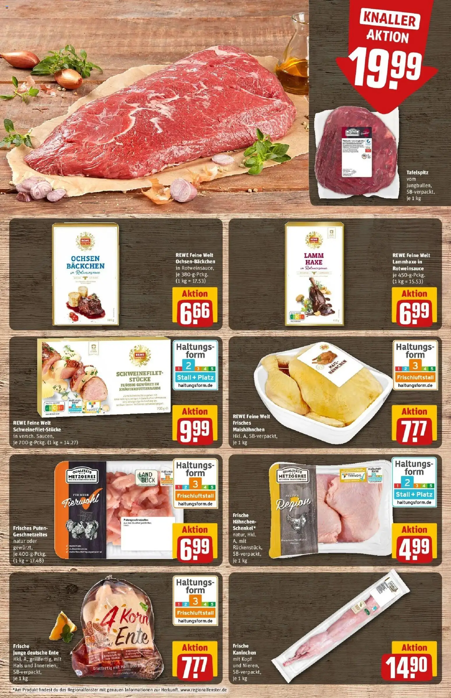 Rewe Prospekt Aachen	 – gültig ab 30.03.2026 | Seite: 10 | Produkte: Tafelspitz, Hahnchen, Kaninchen, Ente