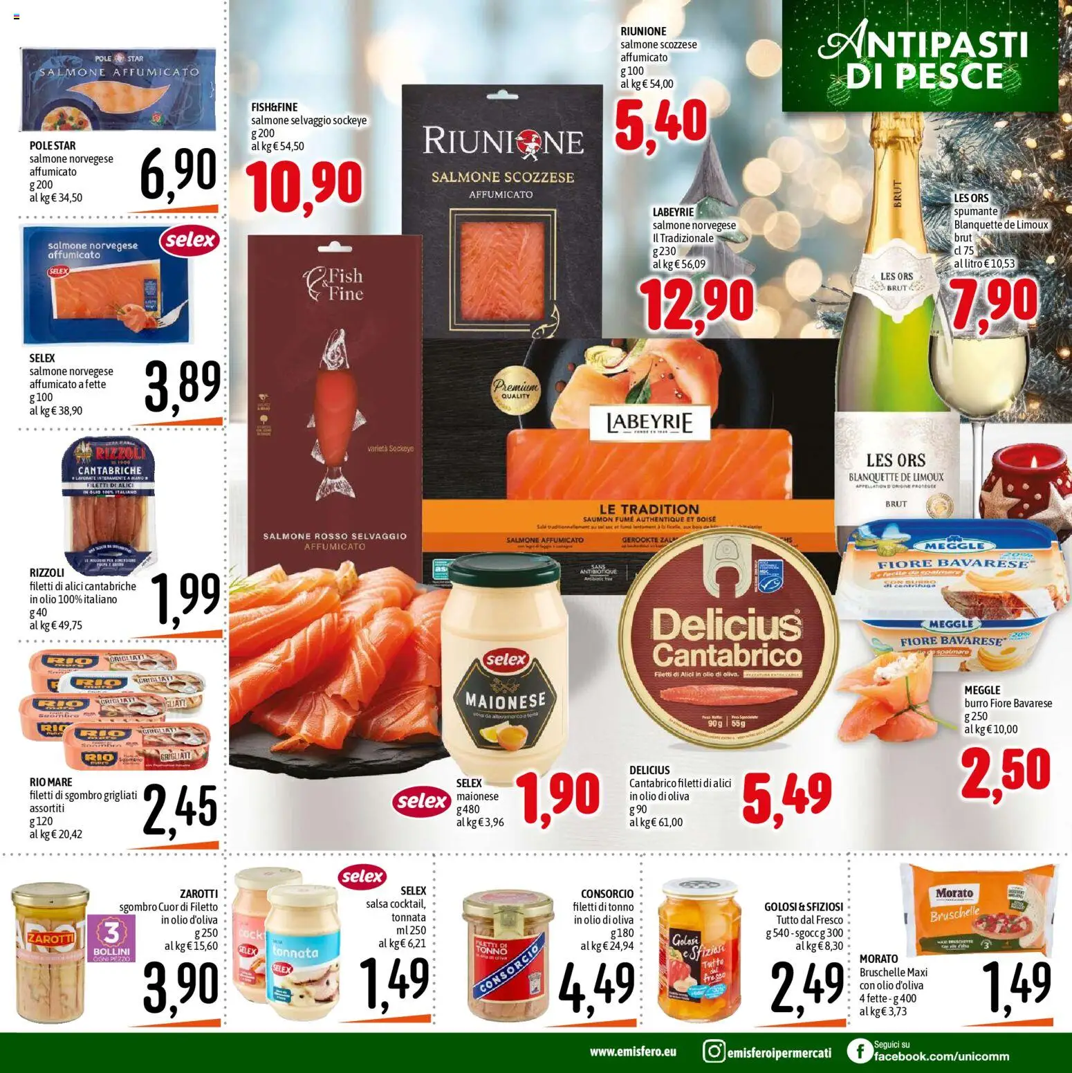 Volantino Emisfero del 11.12.2025 | Pagina: 5 | Prodotti: Maionese, Burro, Sgombro, Olio di Oliva