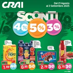 Anteprima del volantino CRAI Cosenza catalogo valido a partire dal 21.08.2025