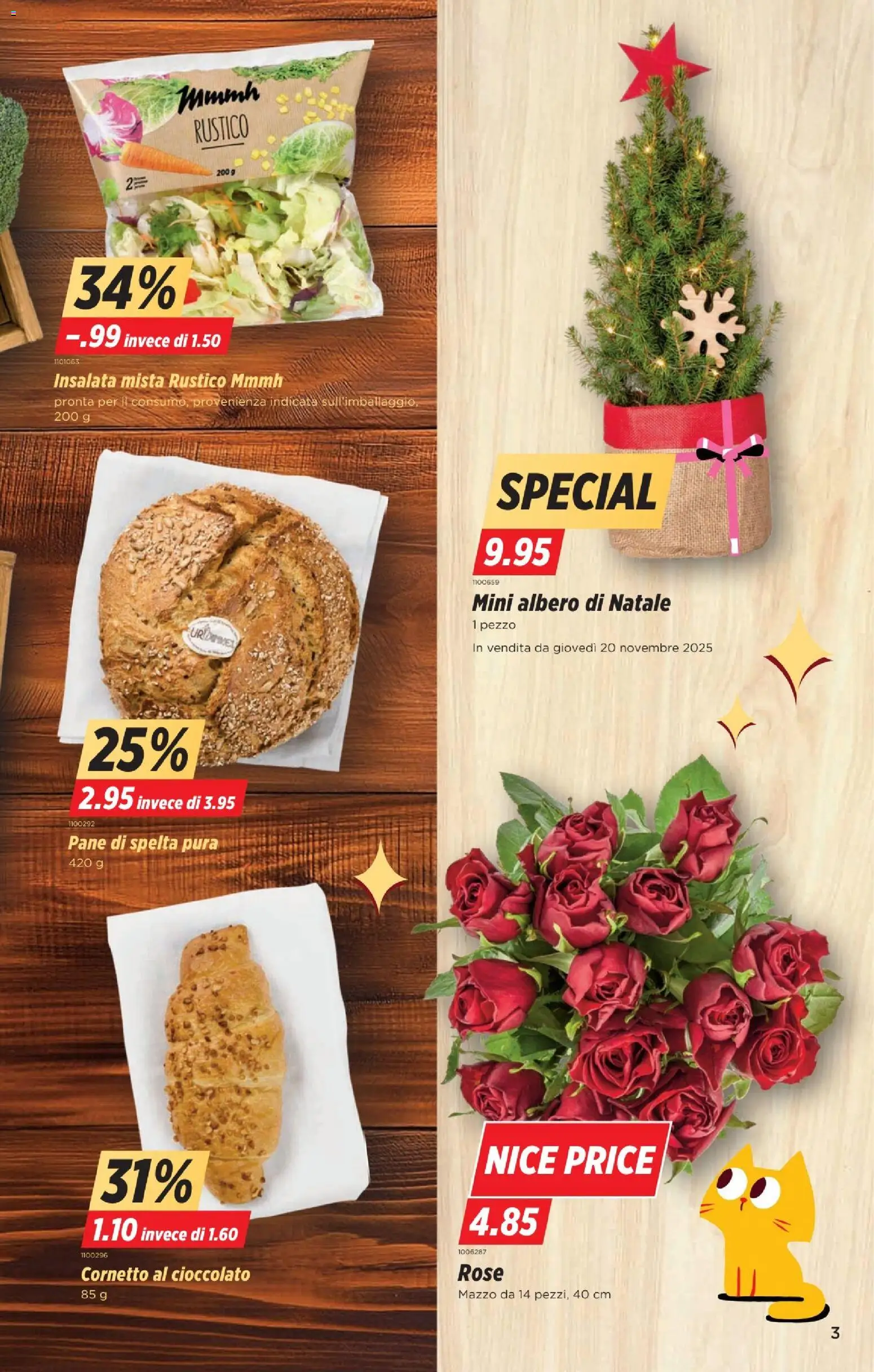 Denner Aktionen IT – gültig ab 18.11.2025 | Seite: 3 | Produkte: Pane